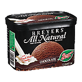 Breyers Ice Cream Chocolate Left Picture